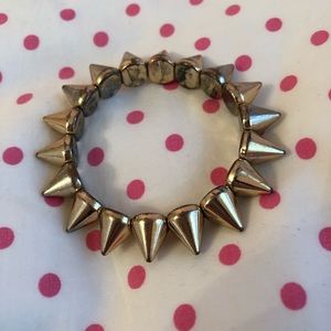 Plastic Spiked Bracelet
